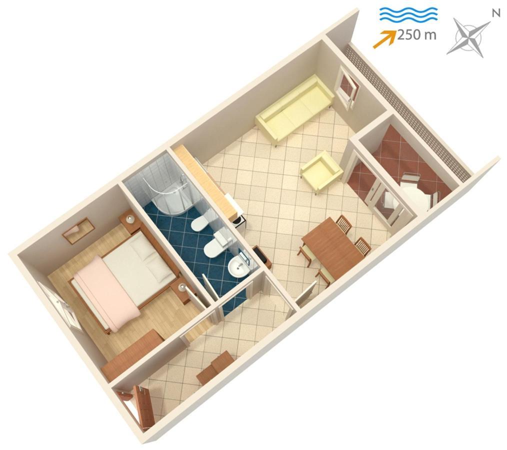 Apartment Rabac 2323B Extérieur photo